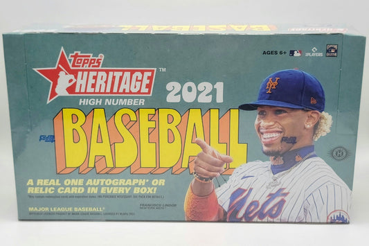 2021 Topps Heritage High Number Baseball Box