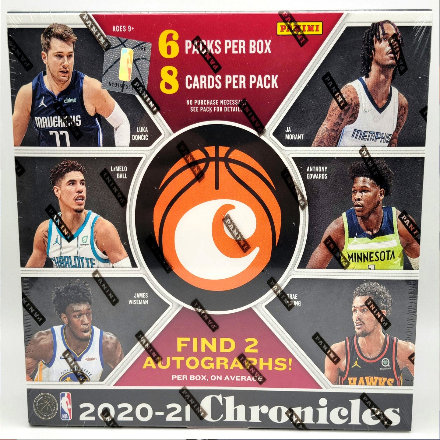 2020/21 Panini Chronicles Basketball Box