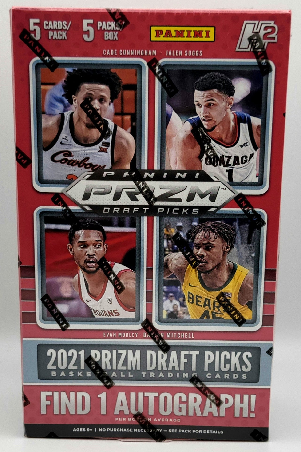 2021/22 Panini Prizm Draft College Hybrid Basketball Box