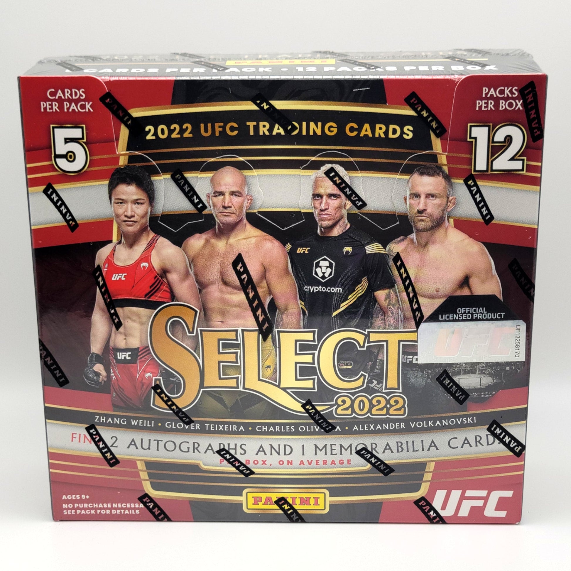 2022 Panini Select UFC Box