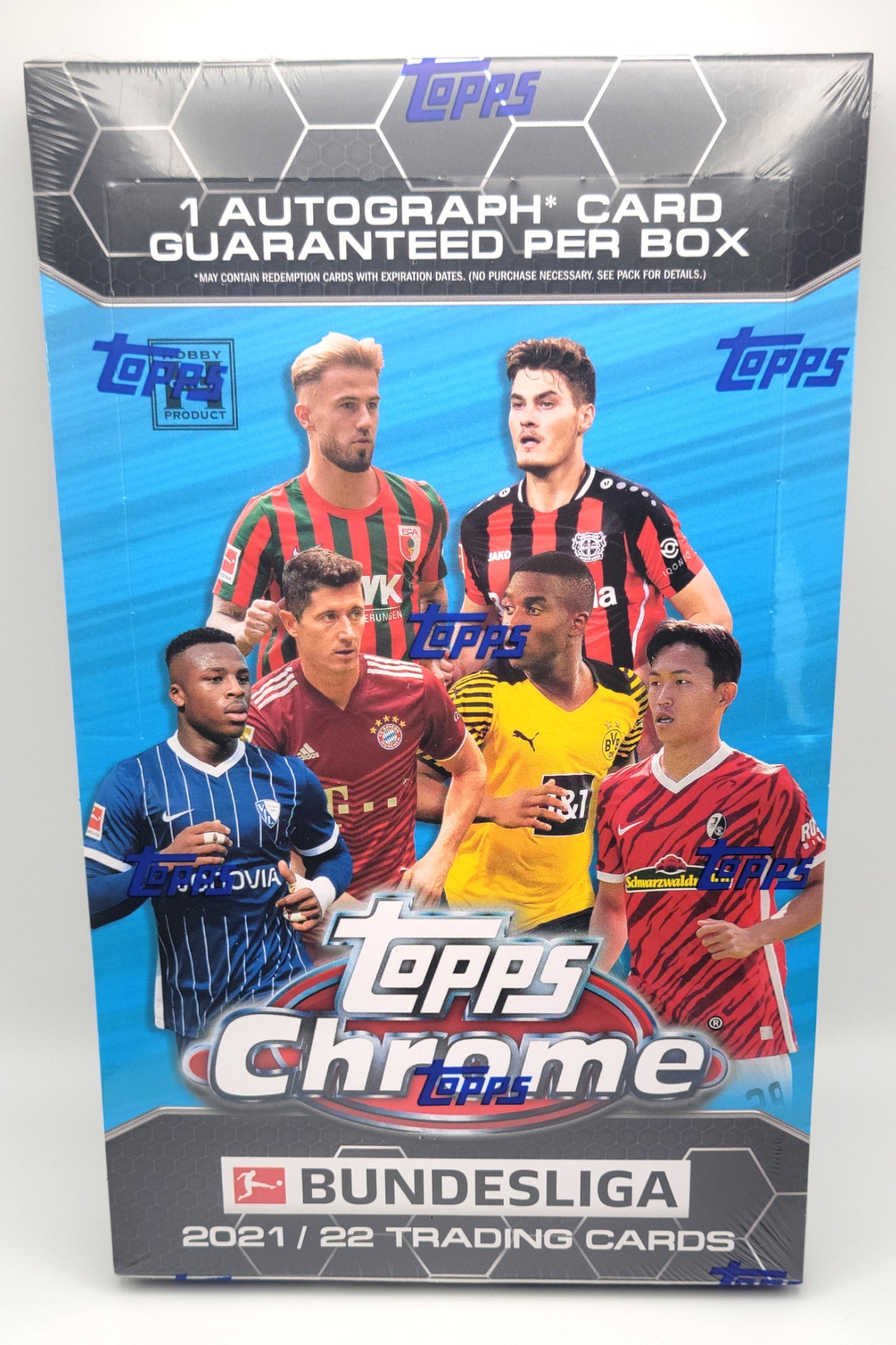 2021/22 Topps Bundesliga Chrome Soccer Box