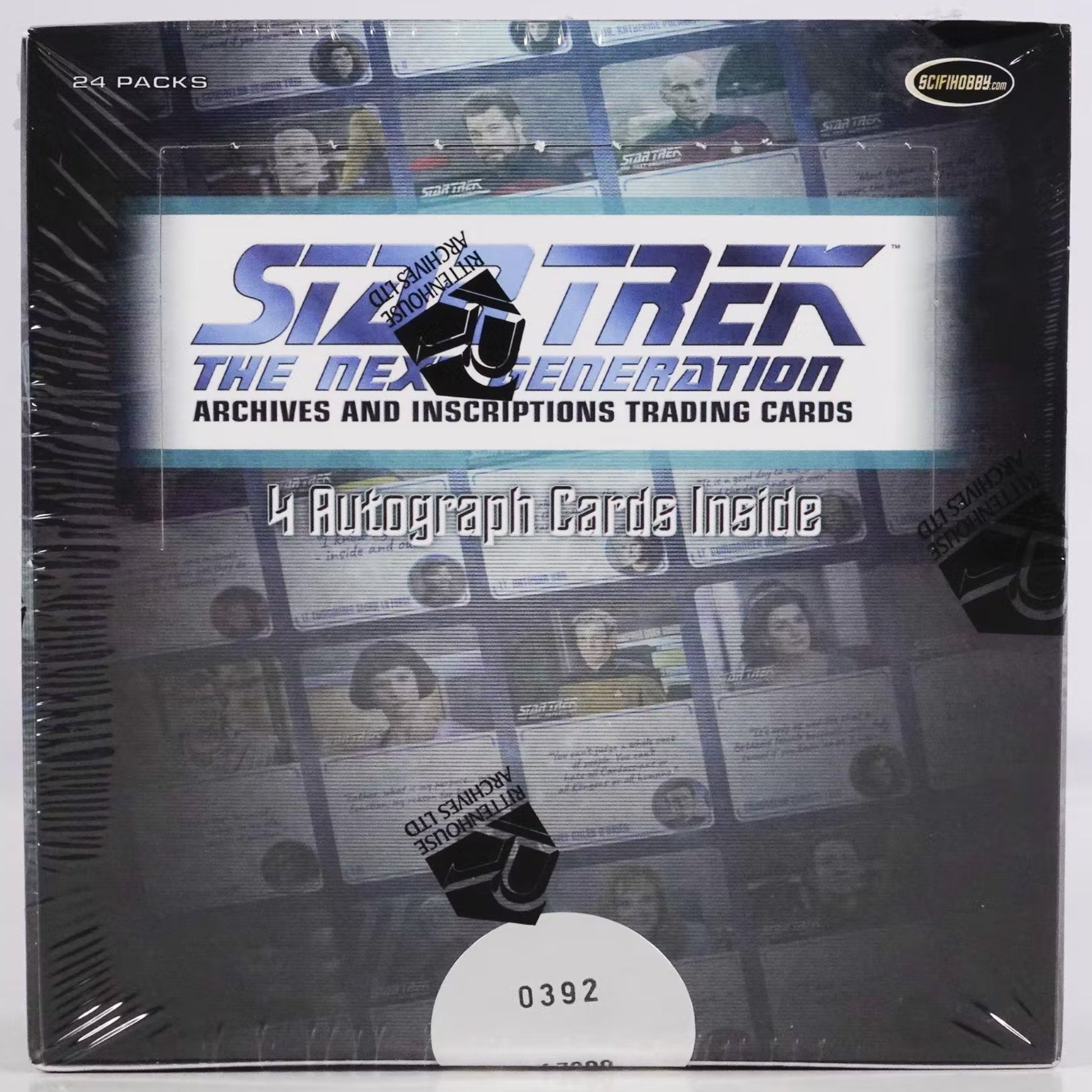 2022 Rittenhouse Star Trek The Next Generation Archives & Inscriptions Box