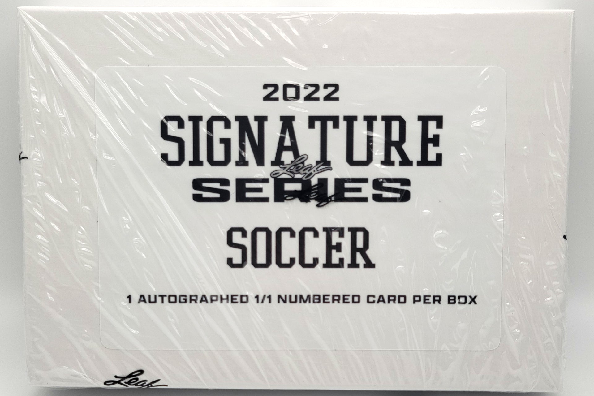 2022 Leaf Signature Series Soccer Box