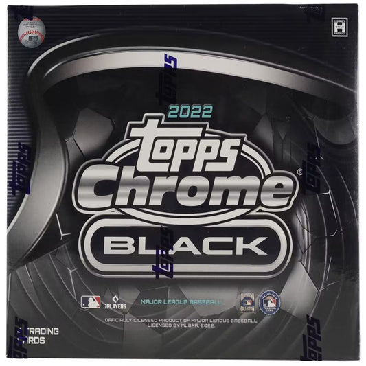 2022 Topps Chrome Black Baseball Hobby Box