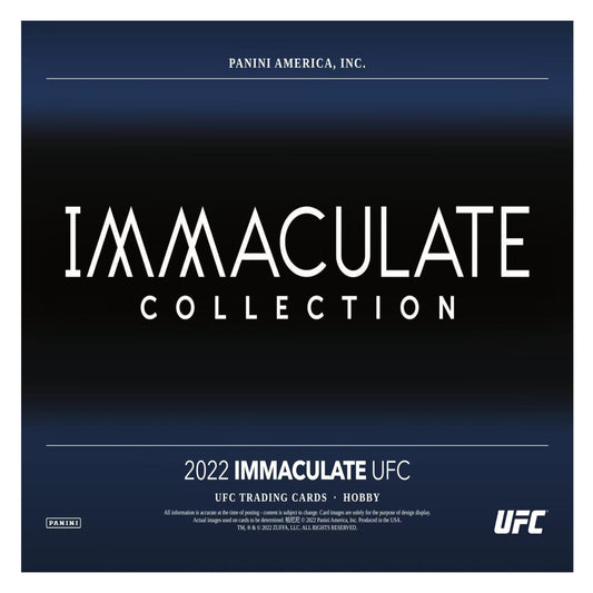 2022 Panini Immaculate UFC Hobby Box