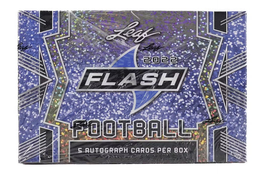 2022 Leaf Flash Football Hobby Box