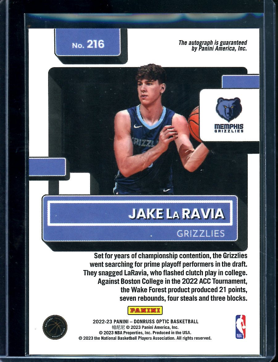 Jake LaRavia - Memphis Grizzlies - Game-Worn Association Edition Jersey -  Rookie Debut - 1st Round Draft Pick - 2022-23 NBA Season