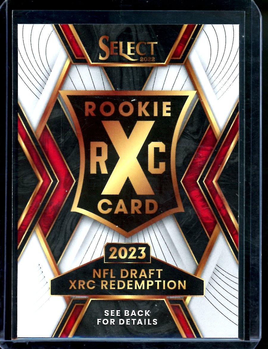 2022 Panini Select Tyree Wilson Rookie XRC Redemption DEF3 Raiders